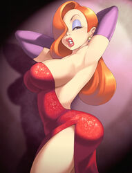 jessica rabbit from disney by maou alba