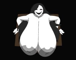 aliasing areolae big_areola big_nipples black_hair breast_focus breasts breasts_bigger_than_torso breasts_together dark_hair evil_smile female ghost ghost_girl giant_breasts grey_areola grey_nipples hair hanging_breasts her_(imscared) huge_breasts hyper_breasts imscared inverted_nipples large_areolae large_breasts long_breasts long_hair massive_areolae massive_breasts monster_girl nightmare_waifu nipples no_outlines non-euclidean_border nsfwoaf out_of_border pendulous_breasts picture_frame png saggy_breasts solid_color_background solid_colors solo solo_female theater_mask undead white_body whiteface wooden_frame