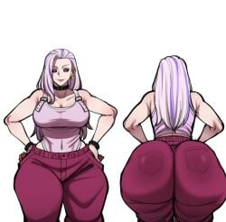 ai_generated ass_chart big_ass big_breasts female female_only jujutsu_kaisen novelai only_female solo uro_takako
