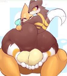 anal anthro anthro_only big_ass cupping_balls feet feet_on_balls floatzel fur furry furry_male gay gay_anal male male_focus male_only penetration pokemon pokemon_(species) tagme toes uromatsu watchog