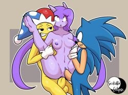 ahe_gao alien anthro aquatic_dragon crossover double_penetration dragon eastern_and_western_character female female_protagonist freedom_planet hedgehog male male_protagonist nude nude_female nude_male sash_lilac seikatsueclipse sonic_(series) sonic_the_hedgehog sonic_the_hedgehog_(series) spark_(spark_the_electric_jester) spark_the_electric_jester threesome video_games water_dragon