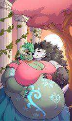 1boy 1boys 1girl1boy 1girls anthro argonian bbw big_areola big_ass big_belly big_breasts big_butt big_nipples big_thighs blue_skirt blush blush celeste_(celesteargy) chubby chubby_anthro chubby_female cuddling fat fat_ass fat_belly fat_breasts fat_butt fat_thighs female gigantic_belly gigantic_butt gigantic_thighs hand_on_belly holding_hands huge_ass huge_belly huge_breasts huge_butt huge_nipples huge_thighs large_ass large_belly large_breasts large_butt large_thighs markings_on_belly massive_belly massive_thighs obese obese_anthro obese_female overweight overweight_anthro overweight_female pink_shirt pregnant pregnant_female rubbing_belly shirt skirt ssbbw standing sven_(sv3n) sweater tagme tagme_(artist) tail white_shirt