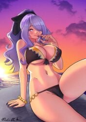 breasts camilla_(fire_emblem) dekura female female_only fire_emblem fire_emblem_fates nintendo solo swimsuit tagme