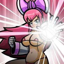 1girls big_breasts female grand_theft_auto grand_theft_auto_iv grand_theft_auto_v long_hair micro_bikini new_games_inspector pink_hair princess_robot_bubblegum princess_robot_bubblegum_(character) rockstar_games