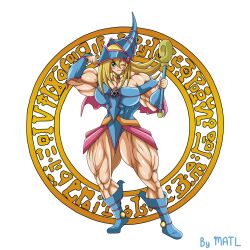 abs biceps breasts could_be_bigger dark_magician_girl female matl muscles muscular muscular_arms muscular_female muscular_legs muscular_thighs needs_more_mass not_big_enough pecs yu-gi-oh!