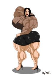 abs biceps breasts female hyper_muscles matl muscles muscular muscular_arms muscular_female muscular_legs muscular_thighs pecs