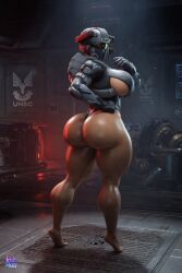 ai_assisted ai_generated armor athletic_female bare_legs big_breasts big_butt bottomless female_spartan_(halo) gloves halo_(game) halo_(series) halo_5 helmet highleg huge_ass large_ass lewdstein light-skinned_female linda-058 mature_female milf muscular_female muscular_legs sideboob spartan_(halo) spartan_ii_(halo) tall_female tan_skin thick_ass thick_thighs tiptoes underboob visor