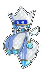 ass_bigger_than_head breasts_bigger_than_head casual_nudity covered_nipples doregami dumptruck_ass female female_only huge_ass huge_breasts hyper_ass hyper_breasts kersti mario_(series) nintendo nude paper_mario paper_mario:_sticker_star shortstack