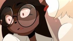 animated anthro canid canine deep_kissing domestic_cat english_voice_acting felid feline felis feliscede french_kiss furry kissing lotion_cat mae_(harupaws) naomi_(harupaws) sound tagme tongue tongue_kiss video yuri