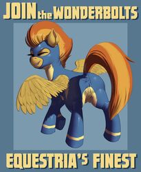 1girls bodysuit crotchboobs equine exposed flight_suit flightsuit friendship_is_magic hooves horse kevinsano marehood my_little_pony pegasus small_crotchboobs spitfire_(mlp) striped_mane wet wings wonderbolts_(mlp)