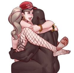 1boy 1girls absurdres age_difference ahe_gao alternate_version_available ann_takamaki arms_around_neck ass bald bald_male bangle barefoot baseball_cap big_hair blonde_hair blue_eyes blue_nails blue_toenail_polish blue_toenails blush bracelet breasts cap dark-skinned_male dark_skin earrings edit eyelashes eyeshadow fat_male feet female fishnet_pantyhose fishnet_stockings fishnets folded fucked_silly hat highres hoop_earrings hug interracial interracial_sex jewelry kairuhentai kairunoburogu kobayakawa_(persona_5) leg_lock long_hair maga makeup male megami_tensei muscles nail_polish no_shoes nose nose_blush nude nude_female nude_male older_male older_male_and_younger_female open_mouth pantyhose persona persona_5 politics queen_of_spades raceplay rolling_eyes saliva sex sideboob simple_background soles solo_focus spiked_bracelet spikes straddling straight tattoo thighs toenail_polish toes tongue tongue_out topless torogao twintails upright_straddle white_background