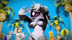 3d 4k 5girls anthro beach beach_ball beach_towel bear bear_girl big_breasts breasts cap cat_ears cat_tail cate_meowdy_(fortnite) catgirl female female_focus female_only fisheye fortnite fortnite:_battle_royale furry glasses hands_casting_shadow hat hi_res high_resolution highres meme meme_reference meow_skulls_(fortnite) nude nude_female nudist_beach palm_tree posing pumpkin_head raven_team_leader reaper21cry rule_63 sfm sign smiling source_filmmaker source_filmmaker_(artwork) spice_(fortnite) sunspot_(fortnite) viewed_from_below voluptuous voluptuous_female warning_sign warning_sign_person
