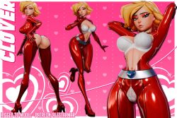 clover (totally spies) from totally spies by alestarmar