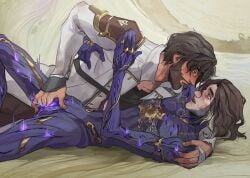 2boys 2d(artwork) arcane arcane_jayce arcane_viktor beard boypussy clitoris clothed clothed_male clothed_male_nude_male clothing colored_skin cuntboy cuntboy/male cuntboy_on_male dominant_male exhibitionism eye_contact fingering gay gay_male gay_sex hexussy intersex jayce jayce_talis league_of_legends panting pussy pussy_focus pussy_juice_trail submissive_male tearing_up tears_of_pleasure trans_man transgender transgender_man transmasc vaginal_sex wet_pussy yaoi