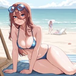 nakano miku from go-toubun no hanayome by monekoze