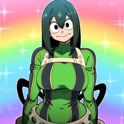 tsuyu asui from my hero academia by mullon