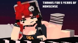 1girls 3d ass big_ass big_breasts bottomless breasts cleavage ellie_walls_(odysseyellie) face_tattoo fat_ass female female_only freckles goth goth_girl green_eyes hat heart_tattoo huge_ass large_ass looking_at_viewer lying lying_on_stomach mine-imator minecraft odysseyellie png shirt skull_hair_ornament socks solo spiked_bracelet spiked_collar tattoo text thick_ass thick_thighs two_tone_hair wide_hips