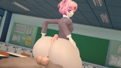 natsuki (doki doki literature club) from doki doki literature club