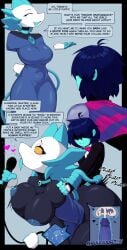 kris (deltarune) from deltarune by demidoggo