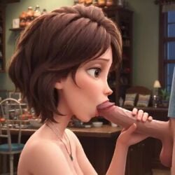 ai_generated aunt_cass blowjob deepthroat eye_contact fellatio huge_cock male/female no_sound oral oral_sex penis pov pov_male sucking sucking_penis tagme video
