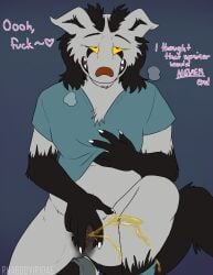 canine female furry furry_female furry_only mightyena peeing peeing_on_viewer pokemon pussy relief relieved rolling_eyes scrubs spread_pussy spreading spreading_pussy urinating urinating_female urination urine urine_stream vulva watersports wolftacos