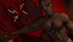 1boy 1boy2girls beholder_(game) beholder_(series) bigger_female black_body boy_on_top breasts cum_in_pussy cum_inside dark_room dark_skin dick embrace emma_hazer envy eva_gray evan_redgrave evening_dress female femme_fatale huge_breasts karycheva male milf naked on_bed penis pussy sex size_difference unprofessional_behavior