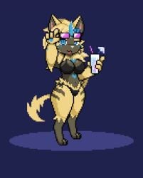 aurora_(nbanoob) big_breasts bikini breasts cleavage female furry game_freak huge_breasts megadriver64 pokemon pokemon_(species) tagme thick_thighs video wide_hips zeraora