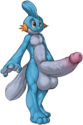 erection furry hyper male male_only mudkip nintendo no_humans penis pokemon pokemon_(species) pokemon_rse solo utx-shapeshifter video_games