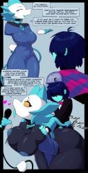 kris (deltarune) from deltarune by demidoggo