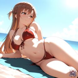 yuuki asuna from sword art online by aamak rith