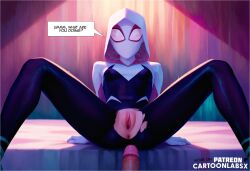 gwen stacy from marvel by cartoonlabsx