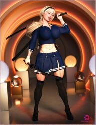 1girls 3d baby_doll baby_doll_(sucker_punch) big_ass big_breasts big_thighs breasts breasts_bigger_than_head bursting_breasts bust busty chest curvaceous curvy curvy_figure female hips hourglass_figure huge_ass huge_breasts huge_thighs large_ass large_breasts large_thighs legs light-skinned_female light_skin mature mature_female slim_waist sucker_punch thick thick_hips thick_legs thick_thighs thighs voluptuous voluptuous_female waist wide_hips zeblacktiger