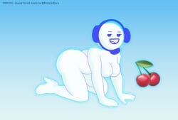 accurate_art_style bent_over big_ass big_butt cartoon_network elmorestars fitness hulu looking_at_viewer ori_(the_wonderfully_weird_world_of_gumball) the_amazing_world_of_gumball the_wonderfully_weird_world_of_gumball white_body white_skin