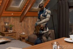 1boy 1girls 3d balls blonde_female blowjob bodysuit breasts closed_eyes clothed clothing curvaceous curvaceous_figure curvy_female deepthroat deepthroat_no_hands earrings fantastic_four female female_focus from_above fully_clothed gloves hands_up huge_boobs huge_breasts invisible_woman invisible_woman_(marvel_rivals) large_breasts male marvel marvel_comics marvel_rivals milf oral oral_sex penis skin_tight_outfit skintight skintight_bodysuit straight sucking sucking_penis sue_storm suit superheroine testicles tight_clothes tight_clothing tight_suit translucent voluptuous voluptuous_female