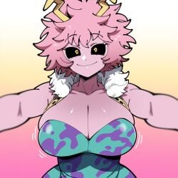 mina ashido from my hero academia by mullon
