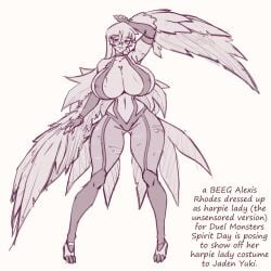 alexis rhodes from yu-gi-oh! by n647