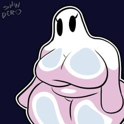 1girls animated animated_gif areolae ass big_ass big_breasts blue_skin breasts breasts_out busty chubby chubby_female costume derocrossh female female_only flashing flashing_breasts ghost ghost_girl gif huge_breasts large_breasts looking_at_viewer massive_breasts nipples nude nude_female nude_underneath sheets solo thick_thighs thunder_thighs wide_hips