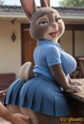 ahe_gao ai_generated animated anthro ass big_butt bonnie_hopps bottomwear breasts bubble_butt clothing curvaceous curvy_figure disney female furry huge_butt hyper jiggling lagomorph leporid looking_pleasured male male/female mammal mature_female narrowed_eyes outside overweight pattern_bottomwear pattern_clothing pattern_skirt plaid plaid_bottomwear plaid_clothing plaid_skirt rabbit shirt skirt spanking tagme tongue tongue_out topwear underbutt video video vlrgromns voluptuous zootopia