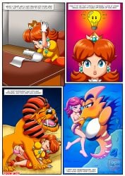 1girls 2boys ass barefoot bbmbbf breasts comic dragonzamasu feet female male male/female mario_(series) nintendo nude page_2 palcomix penis princess_daisy prostitution pussy sex straight the_mushroom_kingdom_secret_2_(comic) toon.wtf totomesu underwater underwater_sex