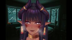1boy asmr blowjob christmas cum_in_pussy dark-skinned_male dark-skinned_penis english_dialogue forced forced_oral gyaru_garou horns large_penis male_focus male_only masculine oral rusty_fc scales script solo_male sound sound_effects tagme taker_pov tan_skin video virtual_youtuber vtuber