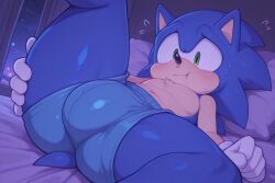 sonic the hedgehog from sega by piza09