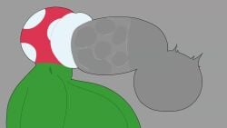 1girls 2d 2d_(artwork) animated balls balls_deep big_breasts big_lips bimbo_lips breasts cum cum_flood cum_in_mouth cum_inside cum_splatter deepthroat deepthroat_no_hands disembodied_penis excessive_cum face_fuck face_fucking female female_only green_body huge_breasts huge_lips mario_(series) no_eyes nude_female piranha_plant piranha_plant_girl plant_girl plant_humanoid sl33py_demon sloppy sloppy_blowjob sound tagme video