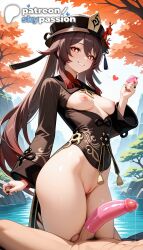 hu tao (genshin impact) from genshin impact by skypassion