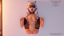 1girls 3d abs ahsoka_tano airress3d_(3d-modeller) arms_up ass ball_gag big_ass big_butt big_thighs blender blender_(software) blender_cycles blindfold blindfolded bondage bound_wrists breasts captured captured_heroine chained chained_up chains club cum cum_in_mouth cum_in_pussy cum_on_body cum_on_breasts cum_on_face cumshot female female_only fully_nude gag gagged hands_behind_head hands_up naked naked_female navel neckwear nipple_piercing nipples patreon patreon_username piercing pussy pussy_juice restrained self_upload slave slave_girl solo spread_legs star_wars submissive submissive_female sweat sweatdrop sweating sweaty_body teenage_female teenager tired tired_expression tired_look training typiconart