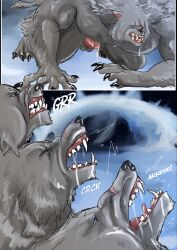 absurd_res animal_humanoid anthro art-accountant big_muscles big_pecs blaidd_(elden_ring) canid canid_humanoid canine canine_humanoid canis chest_growth elden_ring fromsoftware fur genitals grey_body grey_fur growth hi_res humanoid male mammal mammal_humanoid muscular mythological_canine mythological_creature mythology pecs penis ranni_the_witch solo species_transformation transformation werecanid werecanine werecreature werewolf wolf