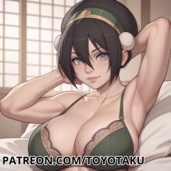 toph bei fong from avatar the last airbender by toyotaku