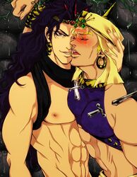 battle_tendency chun_(artist) jojo's_bizarre_adventure kars male male_only tagme wamuu yaoi