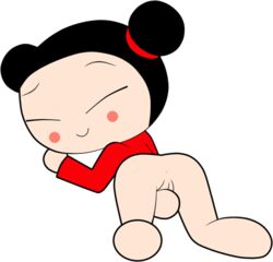 amigodan pucca pucca_(franchise) tagme transparent_background vagina