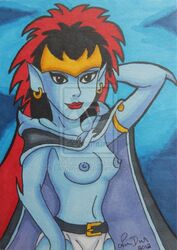 demona disney gargoyles ladynin-chan nipples tagme