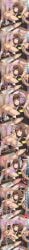 anal_insertion ass brown_eyes brown_eyes_female brown_hair brown_hair_female butt censored censored_penis chastity_cage clothed_female_nude_male cum doskoinpo ejaculation english_text eyebrows_visible_through_hair femdom footwear foreskin mosaic_censoring nude nude_male nude_male_clothed_female open_mouth orgasm original pulling_foreskin ruler semen spank spank_marks spanked spanked_ass spanked_butt spanking spanking_ass spanking_butt white_footwear